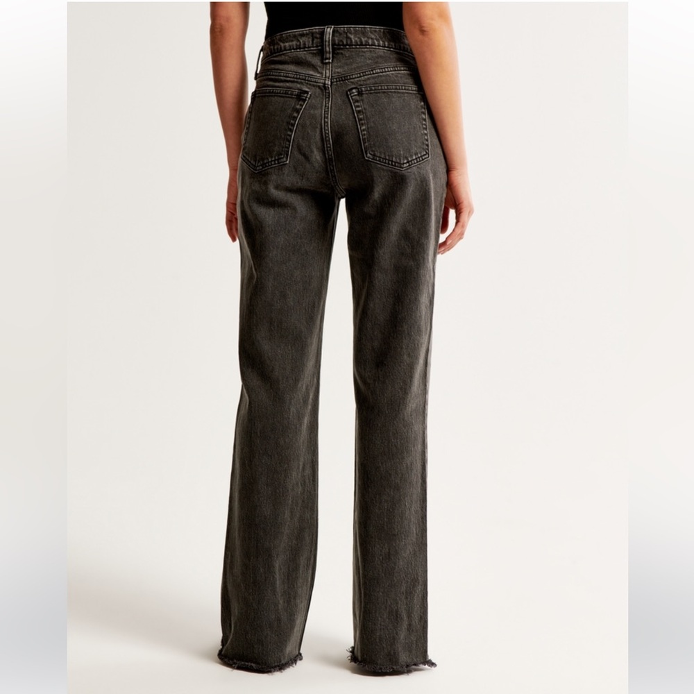 A&F Low Rise Baggy Jean
